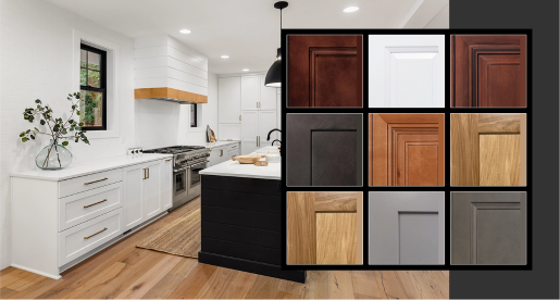 Kitchen Cabinet Style Sample Quarter Doors