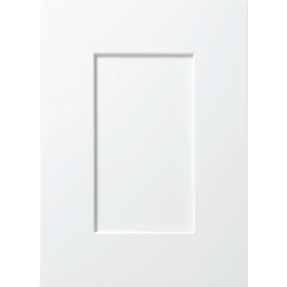 White Shaker Style Ready to Assemble (RTA) Kitchen Cabinet Sample Door